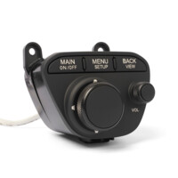 Ovládací panel s tlačítky MAIN/MENU/BACK